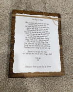 Customized Wooden Message Gift | Personalized Quote Decoration | Cherished Keepsake | Design Your Own Personal Message Board