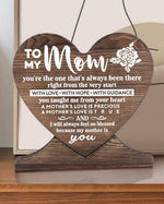 To My Mom Quotes Engraved Frame