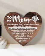 To My Mom Quotes Engraved Frame