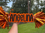 Game Day School Spirit Sign | Custom Name Cheer Sign