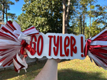 Game Day School Spirit Sign | Custom Name Cheer Sign
