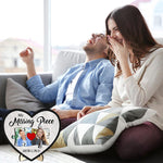 Personalized My Missing Piece Couple Picture Frames Custom Name Puzzle Sign Couple Puzzle Plaque