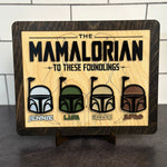 Mamalorian Sign - Personalized Mother’s Day Gift - Personalized Dog Mom Gift - Personalized Cat Mom Gift